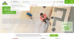 Desktop Screenshot of leroymerlin.fr