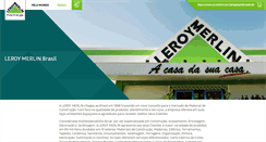 Desktop Screenshot of brazil.leroymerlin.com