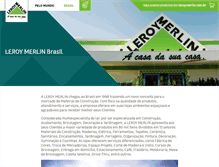 Tablet Screenshot of brazil.leroymerlin.com